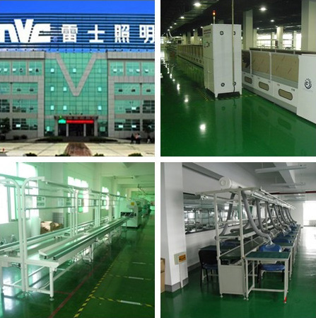 LED energy-saving lamp aging line customer NVC Lighting